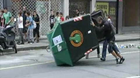 Disturbios por el derribo de Kukutza Disturbios por el derribo de Kukutza