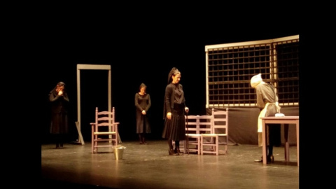 Una escena de 'La casa de Bernarda Alba'.