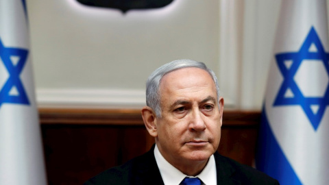 Imagen de archivo del primer ministro en funciones de Israel, Benjamin Netanyahu. EFE Imagen de archivo del primer ministro en funciones de Israel, Benjamin Netanyahu. EFE