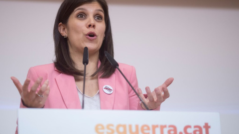 La portavoz de ERC, Marta Vilalta. EFE La portavoz de ERC, Marta Vilalta. EFE