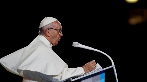 El Papa Francisco durante su visita a Irlanda./EFE El Papa Francisco durante su visita a Irlanda./EFE