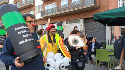 18/12/2019 - Manifestantes convocados por Tsunami Dèmocratic. / MARIA RUBIO 18/12/2019 - Manifestantes convocados por Tsunami Dèmocratic. / MARIA RUBIO