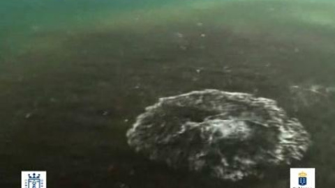 Primeras imágenes submarinas de La Restinga Primeras imágenes submarinas de La Restinga