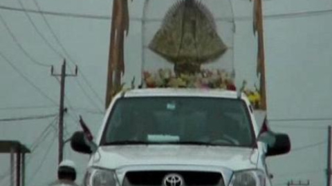 La Virgen del Cobre en la calle La Virgen del Cobre en la calle