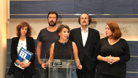 Yolanda Díaz, Alexandra Fernández, Antón Gómez Reino y otros diputados de En Marea. E.P. Yolanda Díaz, Alexandra Fernández, Antón Gómez Reino y otros diputados de En Marea. E.P.