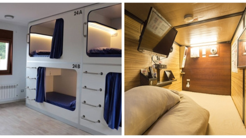 Una empresa ofrece 'pisos' de alquiler de tres metros cuadrados por 250 euros al mes. Una empresa ofrece 'pisos' de alquiler de tres metros cuadrados por 250 euros al mes.