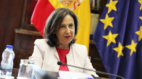 La ministra de Defensa en funciones, Margarita Robles, durante la recepción a los Jefes de las misiones internacionales en las que participa España.Jesús Hellín - Europa Press La ministra de Defensa en funciones, Margarita Robles, durante la recepción a los Jefes de las misiones internacionales en las que participa España.Jesús Hellín - Europa Press