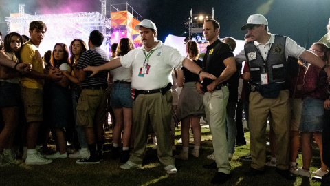 Paul Walter Hauser, en una escena de la película.