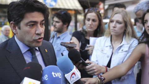 David Pérez (PP), consejero de Vivienda de Madrid y exalcalde de Alcorcón. / EFE David Pérez (PP), consejero de Vivienda de Madrid y exalcalde de Alcorcón. / EFE