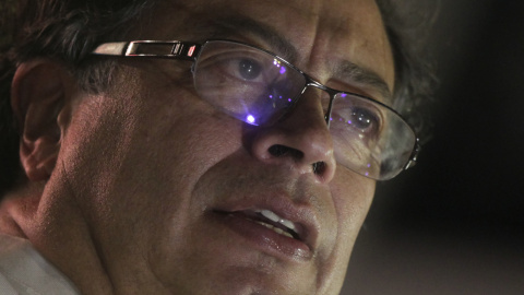 21/05/2022 El candidato a la Presidencia de Colombia, Gustavo Petro, habla durante un evento de cierre de campaña en la ciudad de Barranquilla (Colombia) 21/05/2022 El candidato a la Presidencia de Colombia, Gustavo Petro, habla durante un evento de cierre de campaña en la ciudad de Barranquilla (Colombia)