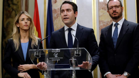 Teodoro García Egea en el Congreso. EFE