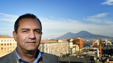 Luigi de Magistris en Nápoles en 2019, cuando era alcalde de la ciudad Luigi de Magistris en Nápoles en 2019, cuando era alcalde de la ciudad