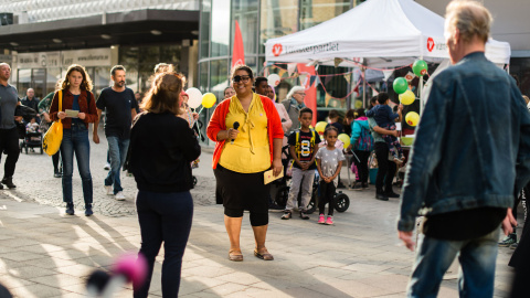 Lorena Delgado se presenta por el Partido de Izquierda como candidata a concejala.- IGNACIO IZQUIERDO