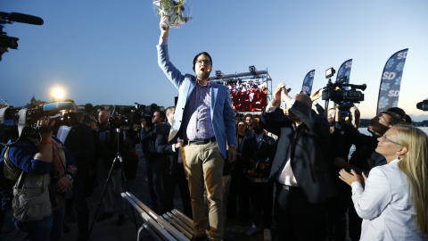 El líder del partido de ultra derecha (SD), Jimmie Akesson. REUTERS/Ints Kalnins El líder del partido de ultra derecha (SD), Jimmie Akesson. REUTERS/Ints Kalnins