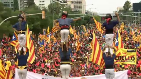 Asà arrancó la Diada 2018 marcada por una gran "ola sonora" Asà arrancó la Diada 2018 marcada por una gran "ola sonora"