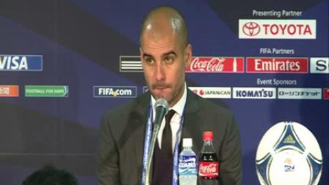 Guardiola sobre Villa: "Su pérdida te deja mal cuerpo" Guardiola sobre Villa: "Su pérdida te deja mal cuerpo"