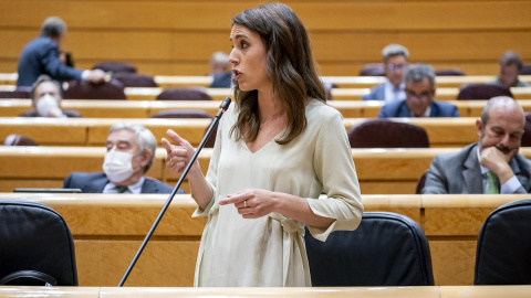 10/05/2022 La ministra de Igualdad, Irene Montero, interviene en una sesión de control al Gobierno en el Senado 10/05/2022 La ministra de Igualdad, Irene Montero, interviene en una sesión de control al Gobierno en el Senado