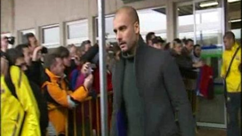 La niebla condiciona el Osasuna-Barcelona La niebla condiciona el Osasuna-Barcelona