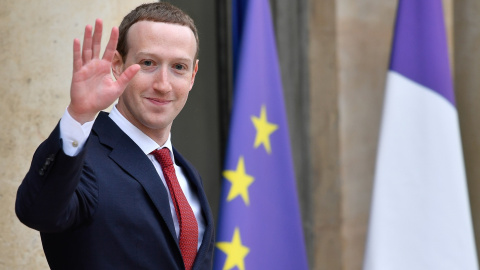Mark Zuckerberg en París, a 10 de mayo de 2019. Mark Zuckerberg en París, a 10 de mayo de 2019.