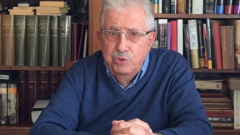 L'historiador Josep Fontana. JORGE SÁNCHEZ L'historiador Josep Fontana. JORGE SÁNCHEZ