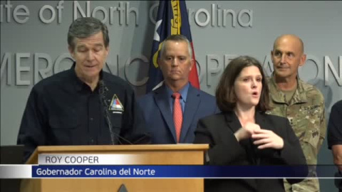 El huracÃ¡n Florence, rebajado a categorÃ­a 1 sobre 5, ha comenzado a provocar inundaciones en la costa Este de Estados Unidos