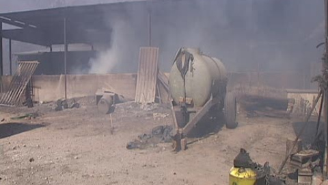 Incendio forestal en el Pirineo Incendio forestal en el Pirineo