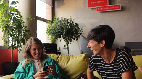 Rocío y Adela, integrantes de Las Chillers/Marta Monforte Rocío y Adela, integrantes de Las Chillers/Marta Monforte