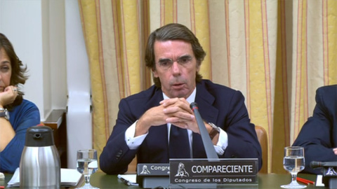 José MarÃa Aznar responde a Rafael Simancas en la Comisión de Investigación de la financiación ilegal del PP José MarÃa Aznar responde a Rafael Simancas en la Comisión de Investigación de la financiación ilegal del PP