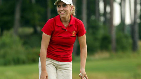 Celia Barquín, en un torneo en julio de 2018. EFE Celia Barquín, en un torneo en julio de 2018. EFE
