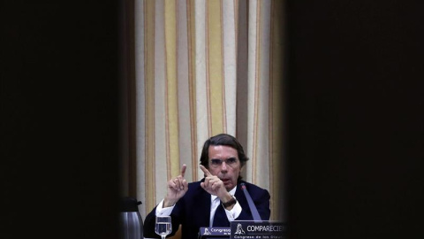 18/09/2018.- El expresidente del Gobierno José María Aznar ha afirmado hoy que decir que el PP es un partido corrupto es un "poco exagerado", y ha asegurado que como presidente del partido siempre actuó "tajantemente" y "de una manera determinante" cad 18/09/2018.- El expresidente del Gobierno José María Aznar ha afirmado hoy que decir que el PP es un partido corrupto es un "poco exagerado", y ha asegurado que como presidente del partido siempre actuó "tajantemente" y "de una manera determinante" cad