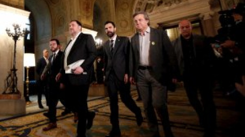 Junqueras: "El 155 no va servir per fer-nos desistir, per fer-nos por" Junqueras: "El 155 no va servir per fer-nos desistir, per fer-nos por"