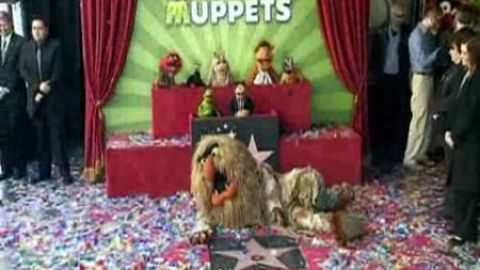 Los 'Teleñecos' ya tienen su estrella en 'Hollywood Boulevard' Los 'Teleñecos' ya tienen su estrella en 'Hollywood Boulevard'