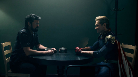 02/06/2022 Karl Urban y Antony Starr en 'The Boys'. 02/06/2022 Karl Urban y Antony Starr en 'The Boys'.