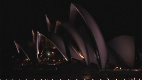 Con el apagón en Sidney arranca La Hora del Planeta Con el apagón en Sidney arranca La Hora del Planeta