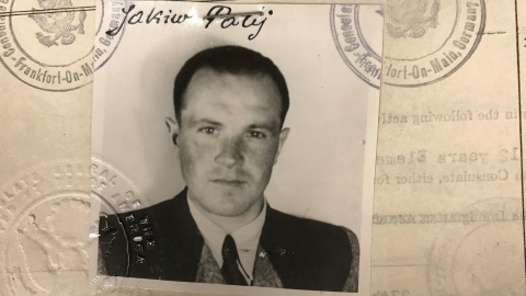 El guardián nazi Jakiw Palij, en una imagen de su visado de 1949. REUTERS El guardián nazi Jakiw Palij, en una imagen de su visado de 1949. REUTERS