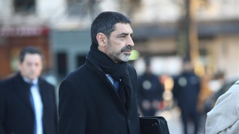 Trapero llegando a la Audiencia Nacional./Europa Press Trapero llegando a la Audiencia Nacional./Europa Press