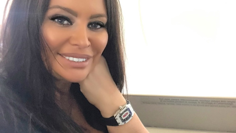 La exprinecesa de Qatar Kasia Gallanio. La exprinecesa de Qatar Kasia Gallanio.