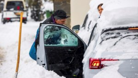 Precaución en la carretera: 133 carreteras principales están en alerta amarilla por el fuerte temporal