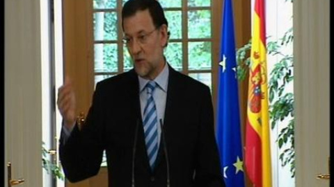 Rajoy: "El que ha presionado he sido yo" Rajoy: "El que ha presionado he sido yo"