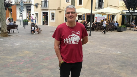 13/06/2022 - L'activista per la sobirania alimentària Gustavo Duch, retratat per l'entrevista de 'Públic'. 13/06/2022 - L'activista per la sobirania alimentària Gustavo Duch, retratat per l'entrevista de 'Públic'.