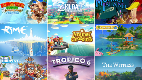 Los mejores videojuegos para jugar en verano. Los mejores videojuegos para jugar en verano.
