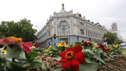 Fotografía de archivo del edificio del Banco de España, en Madrid, a 13 de mayo de 2021. Fotografía de archivo del edificio del Banco de España, en Madrid, a 13 de mayo de 2021.