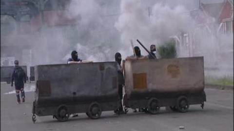 Atrincherados en el Pozo Sotón Atrincherados en el Pozo Sotón