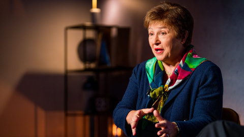 Kristalina Georgieva, directora general del Fondo Monetario Internacional (FMI) Kristalina Georgieva, directora general del Fondo Monetario Internacional (FMI)