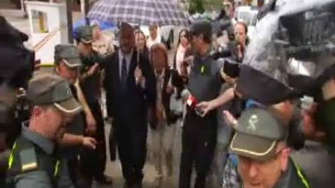 La abuela de la Princesa Leticia declara en el Juzgado de Cangas de Onís La abuela de la Princesa Leticia declara en el Juzgado de Cangas de Onís