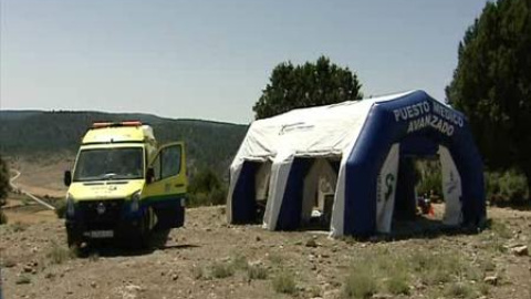 El fuego de Guadalajara ya está perimetrado El fuego de Guadalajara ya está perimetrado