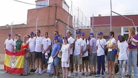 La AVT protesta ante la liberación de Bolinaga La AVT protesta ante la liberación de Bolinaga