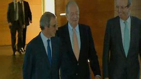 El Rey con los empresarios españoles El Rey con los empresarios españoles