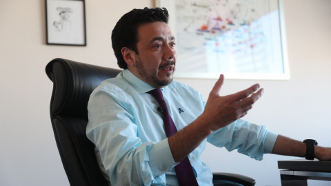 El fiscal regional de O'Higgins, Emiliano Arias, durante un entrevista con Efe en la ciudad de Rancagua (Chile). EFE/Jose Caviedes El fiscal regional de O'Higgins, Emiliano Arias, durante un entrevista con Efe en la ciudad de Rancagua (Chile). EFE/Jose Caviedes