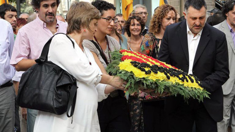 Celebración en Barcelona de la Diada de Catalunya Celebración en Barcelona de la Diada de Catalunya